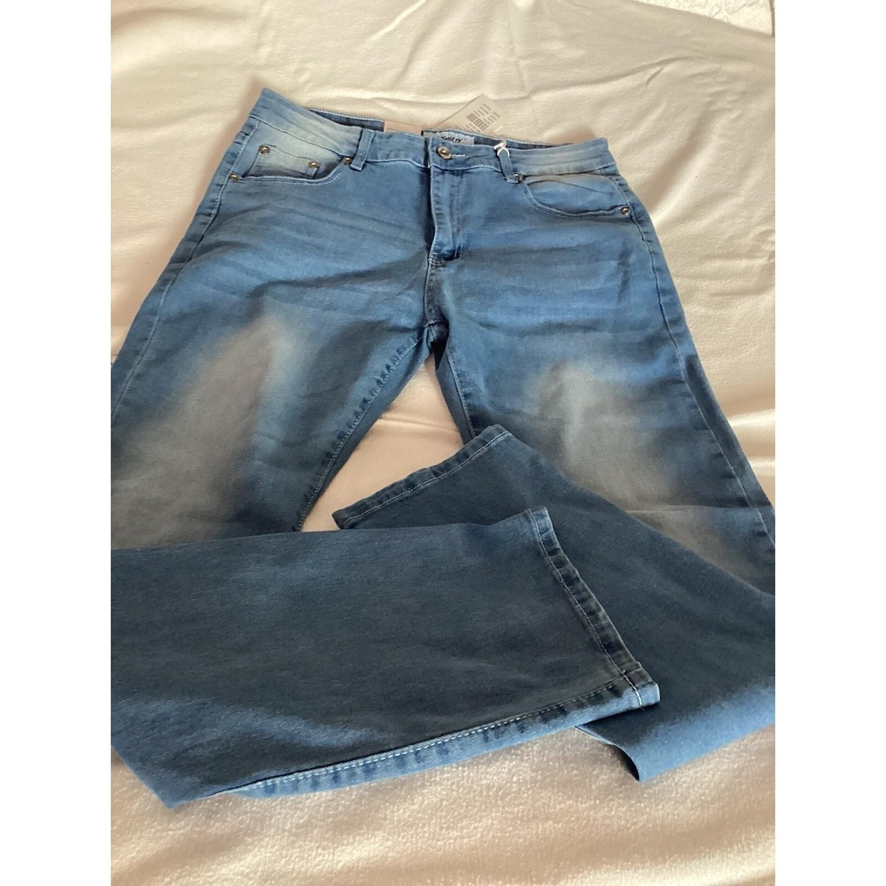 Mens M Society Denim Jenas Size 34x32 Style Ms80149 New With Tags